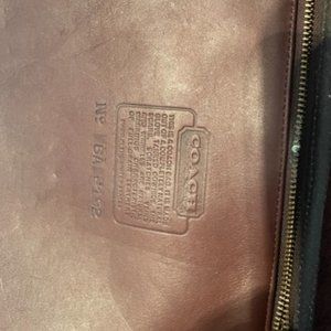 Vintage Brown Coach Bag 5192
